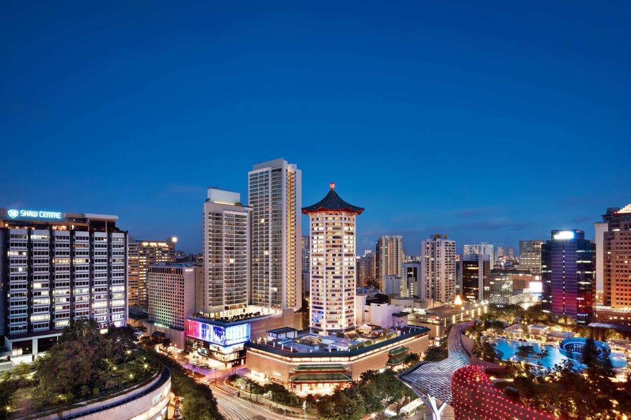 Singapore Marriott Tang Plaza Hotel Dış mekan fotoğraf